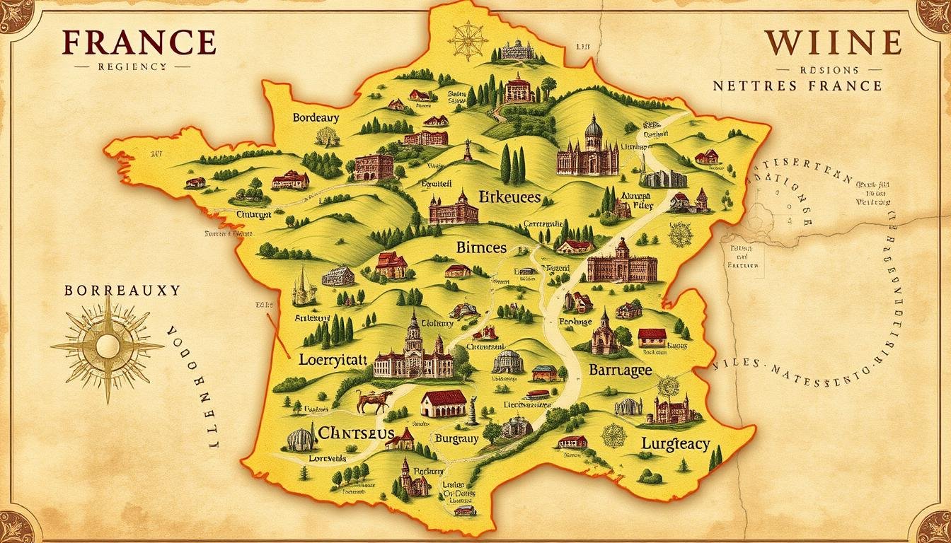 french wine maps