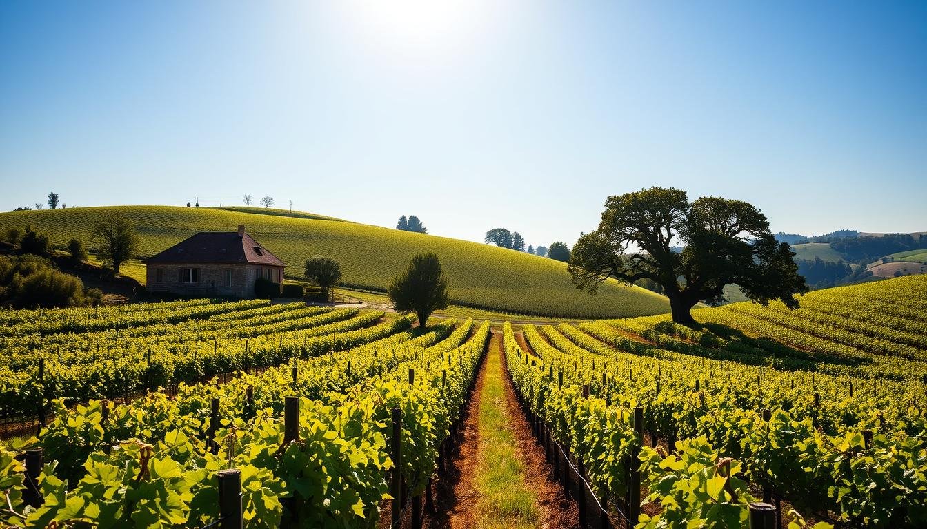 vineyards in France