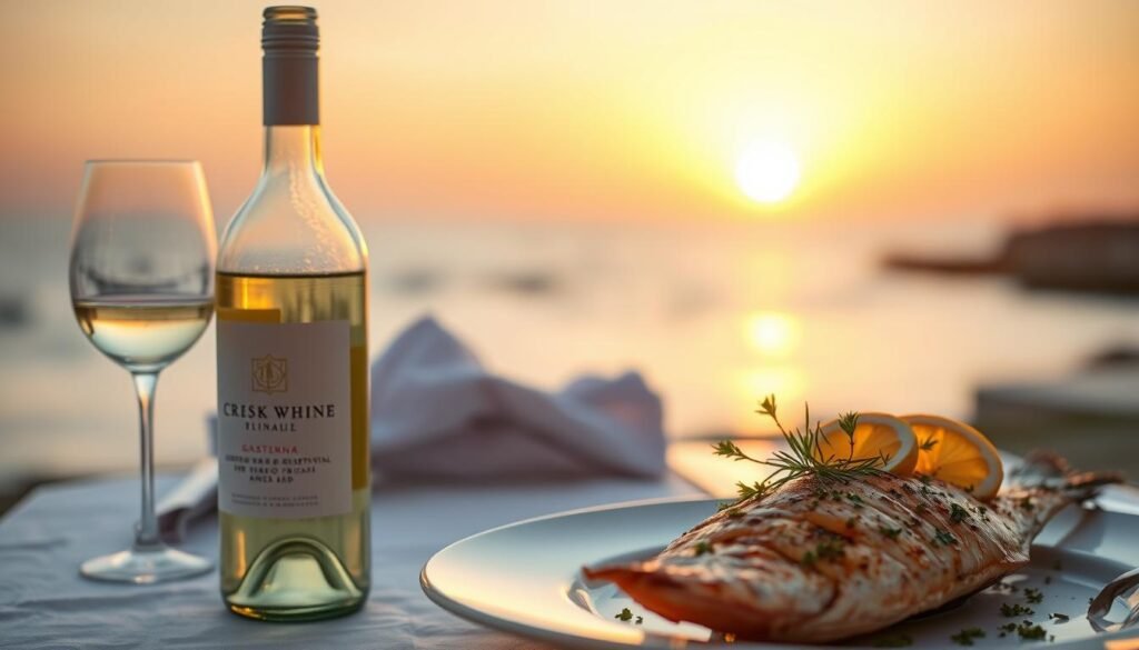 white wine with fish