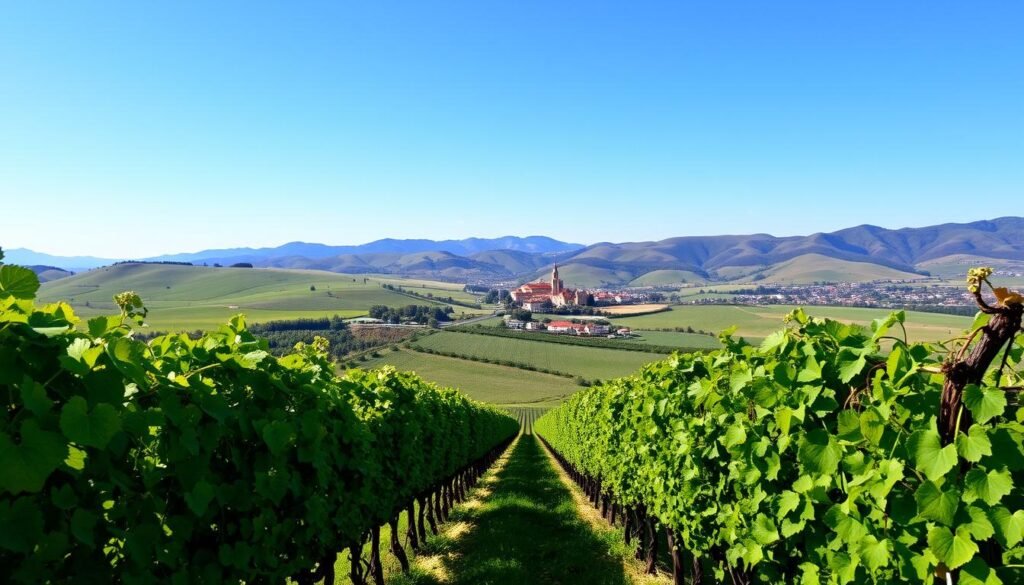 Image of Northern Italy's vineyards Image of Northern Italy's vineyards