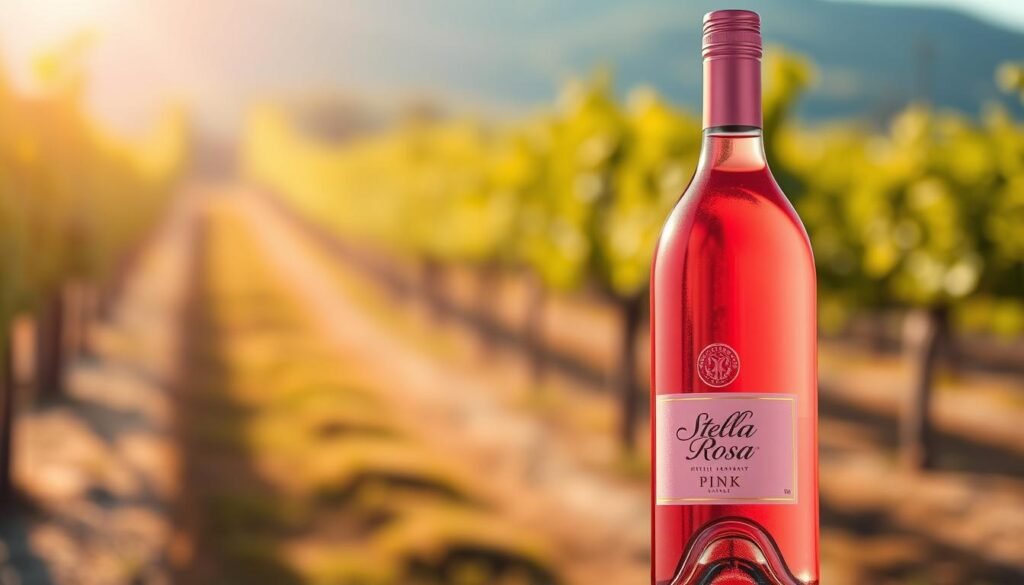 Image of Stella Rosa Pink wine bottle