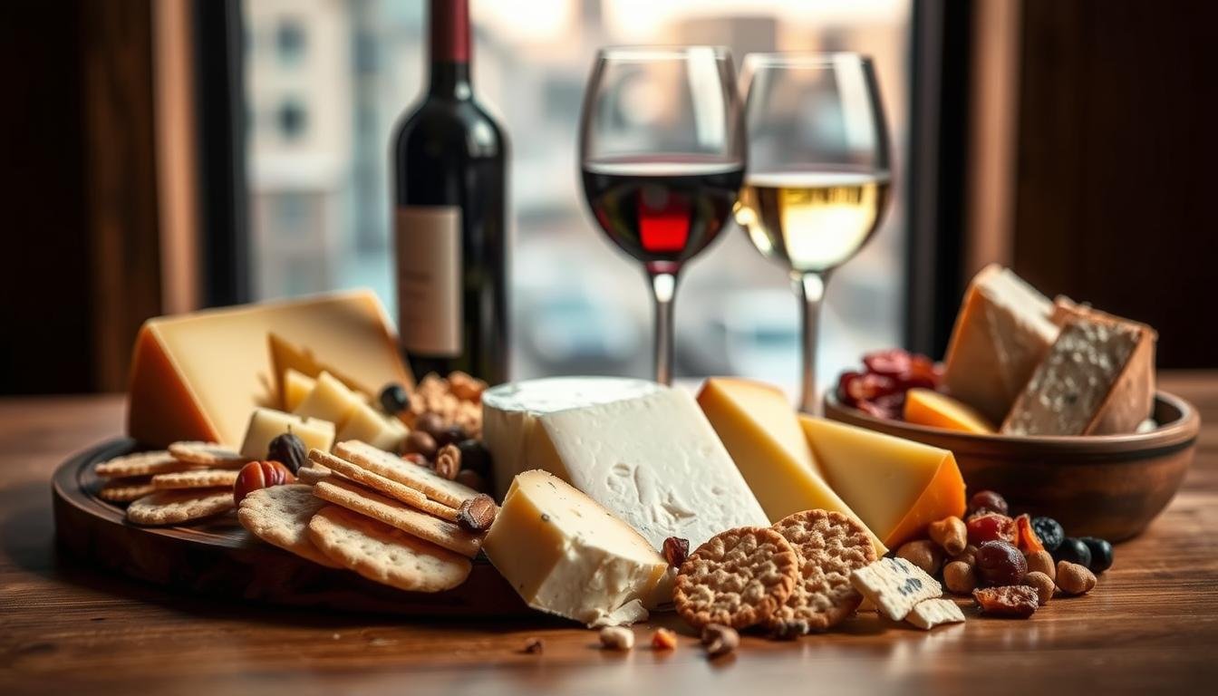 wine and cheese pairings